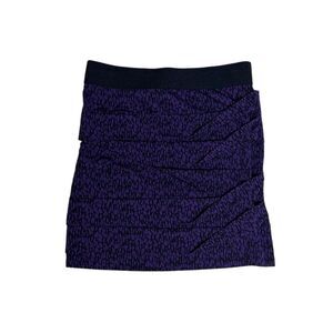 BCBGeneration Bandage  women skirt purple black size Medium